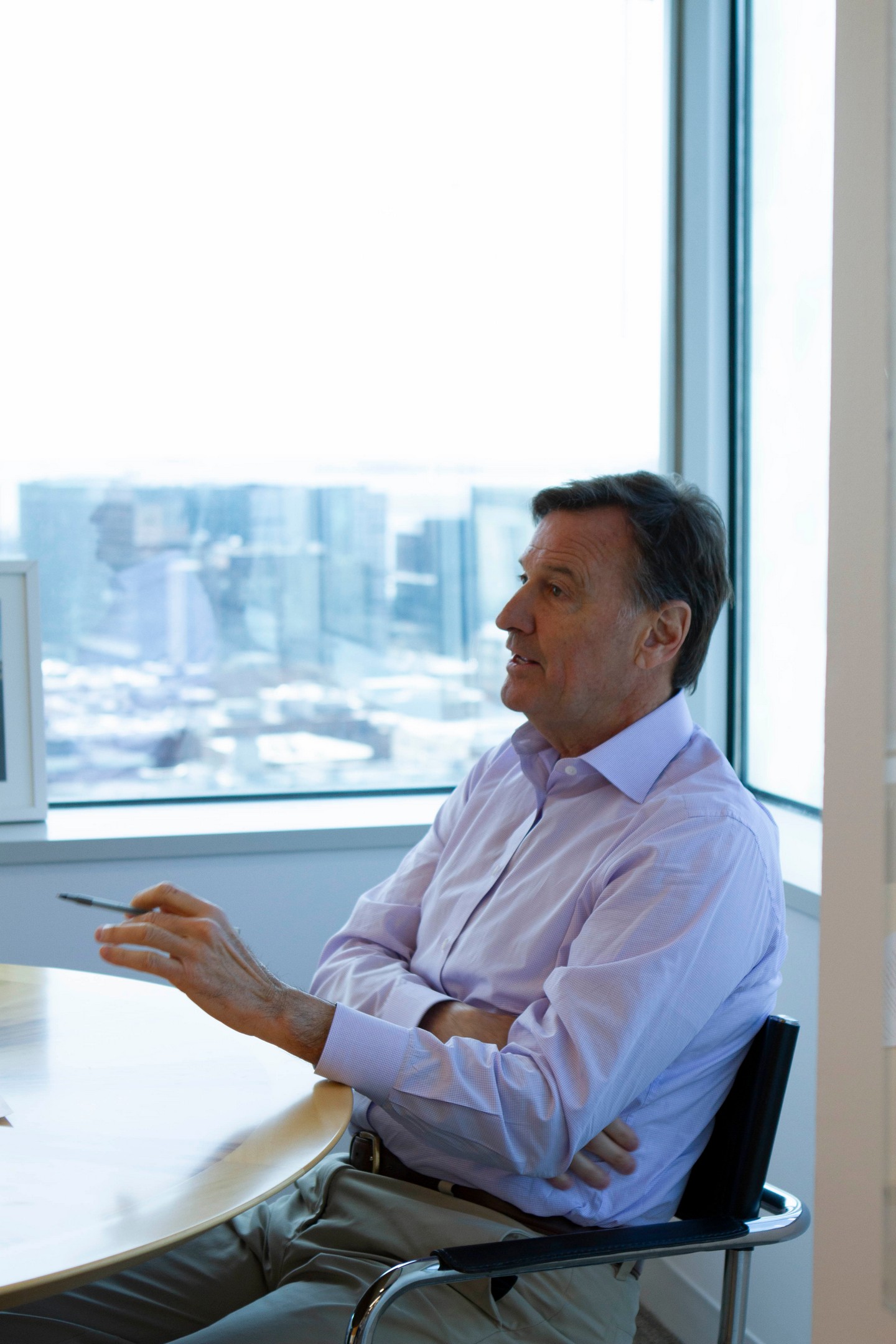 Will Muggia, CEO, in his office.